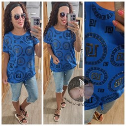 Zobrazit podrobnosti pro Trendy halenka Ornamenty s kamínky
 Obrázek Trendy halenka Ornamenty s kamínky