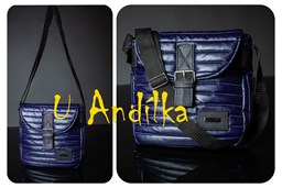 Zobrazit podrobnosti pro Luxusní tmavě modrá crossbody kabelka Bethany
 Obrázek Luxusní tmavě modrá crossbody kabelka Bethany