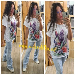 Zobrazit podrobnosti pro Boží triko Květinky
 Obrázek Boží triko Květinky