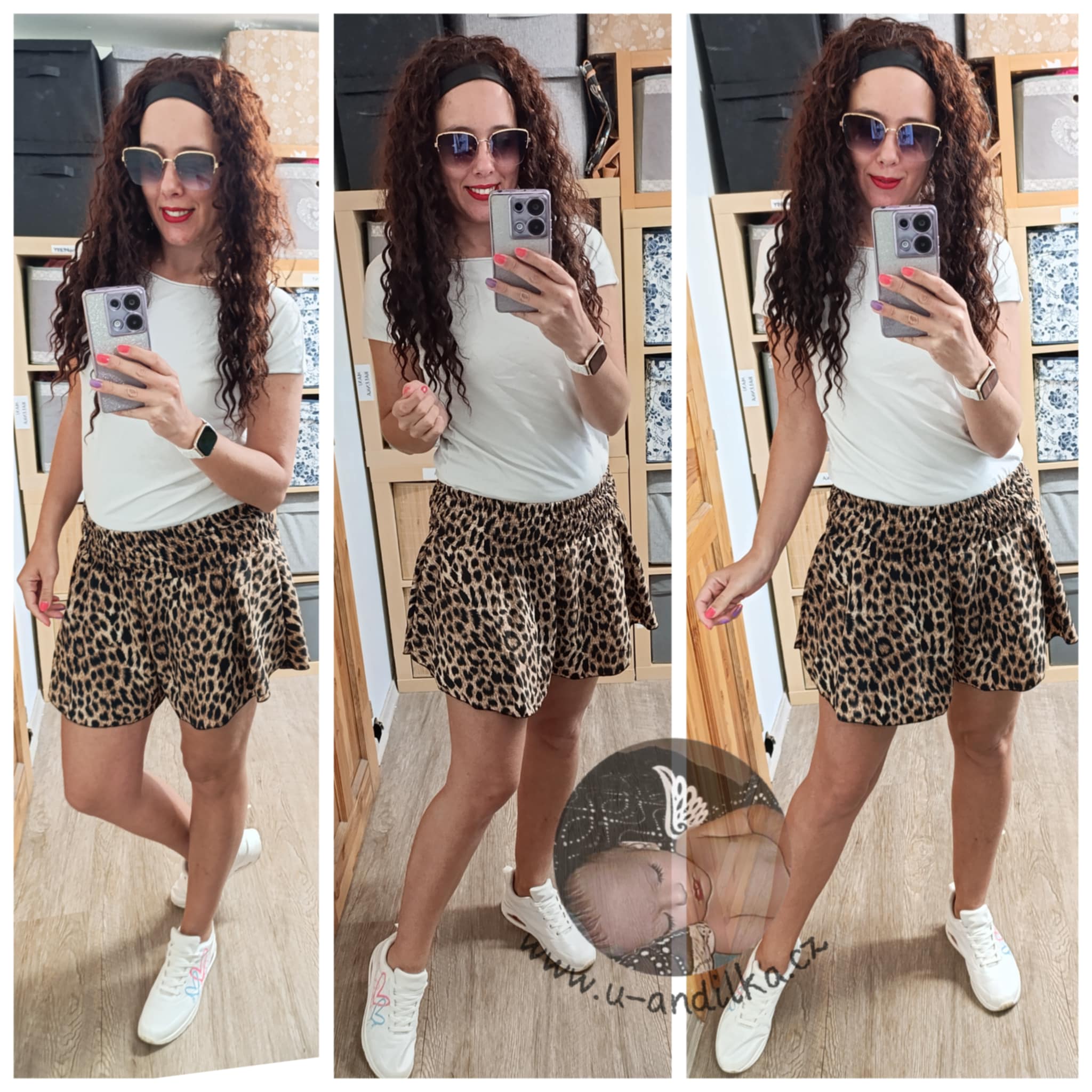 Obrázek Harémové kraťásky Leopard

