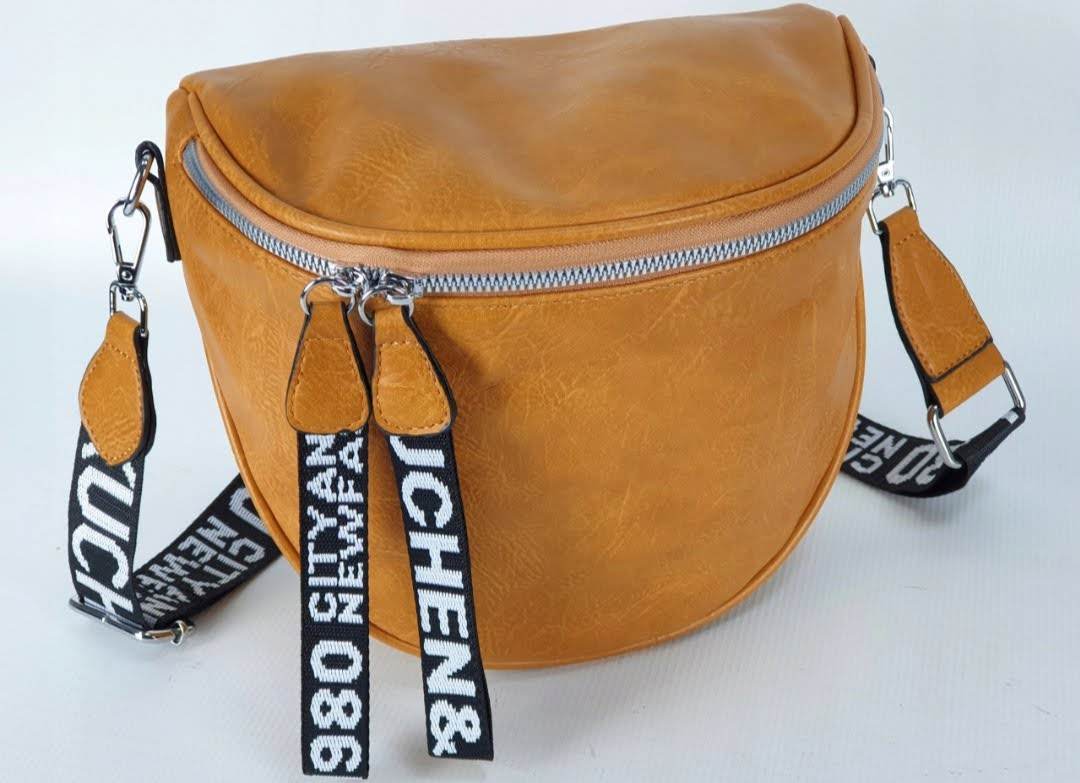 Obrázek Luxusní hořčicová crossbody Vanilla
