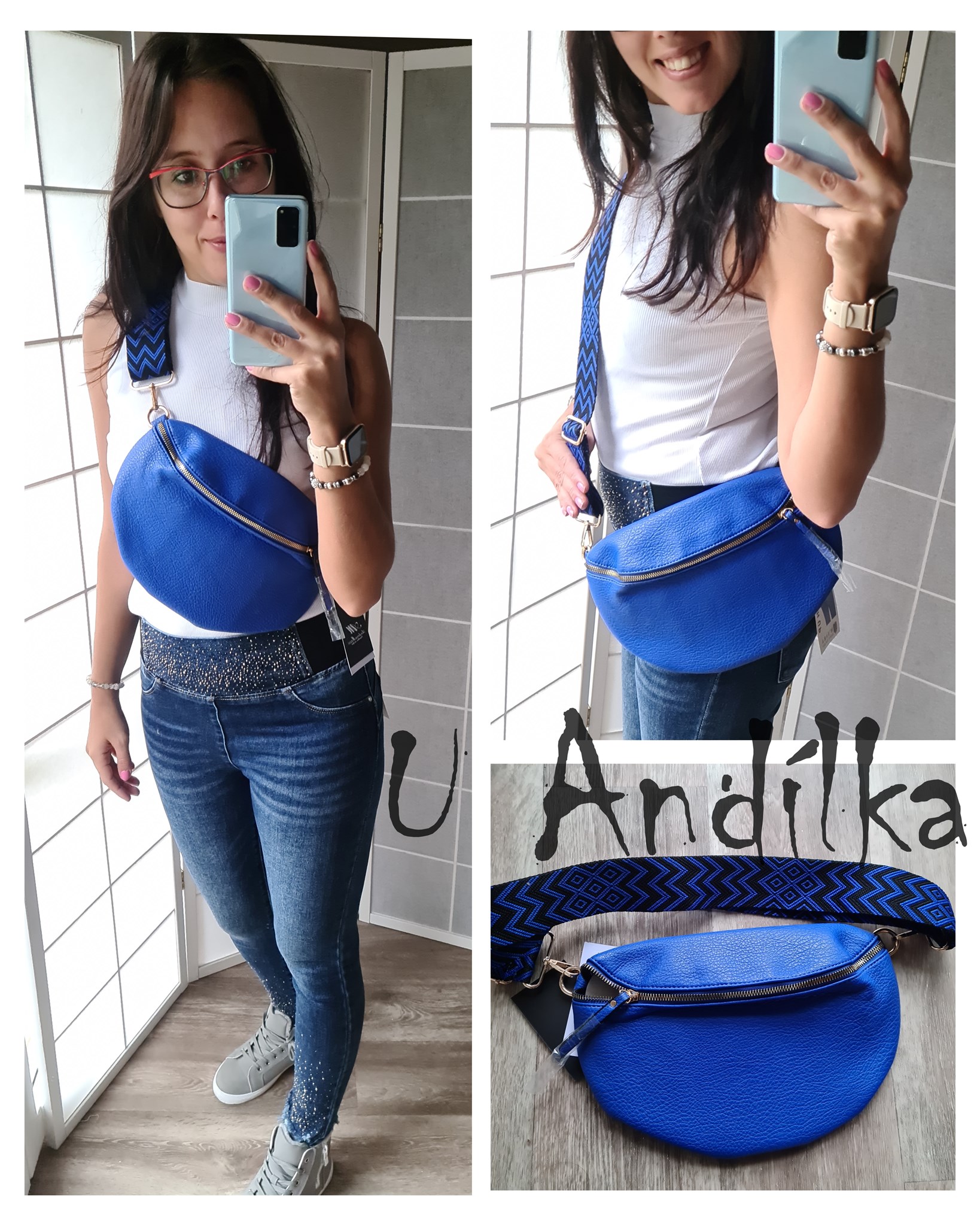 Obrázek Koženková crossbody Color
