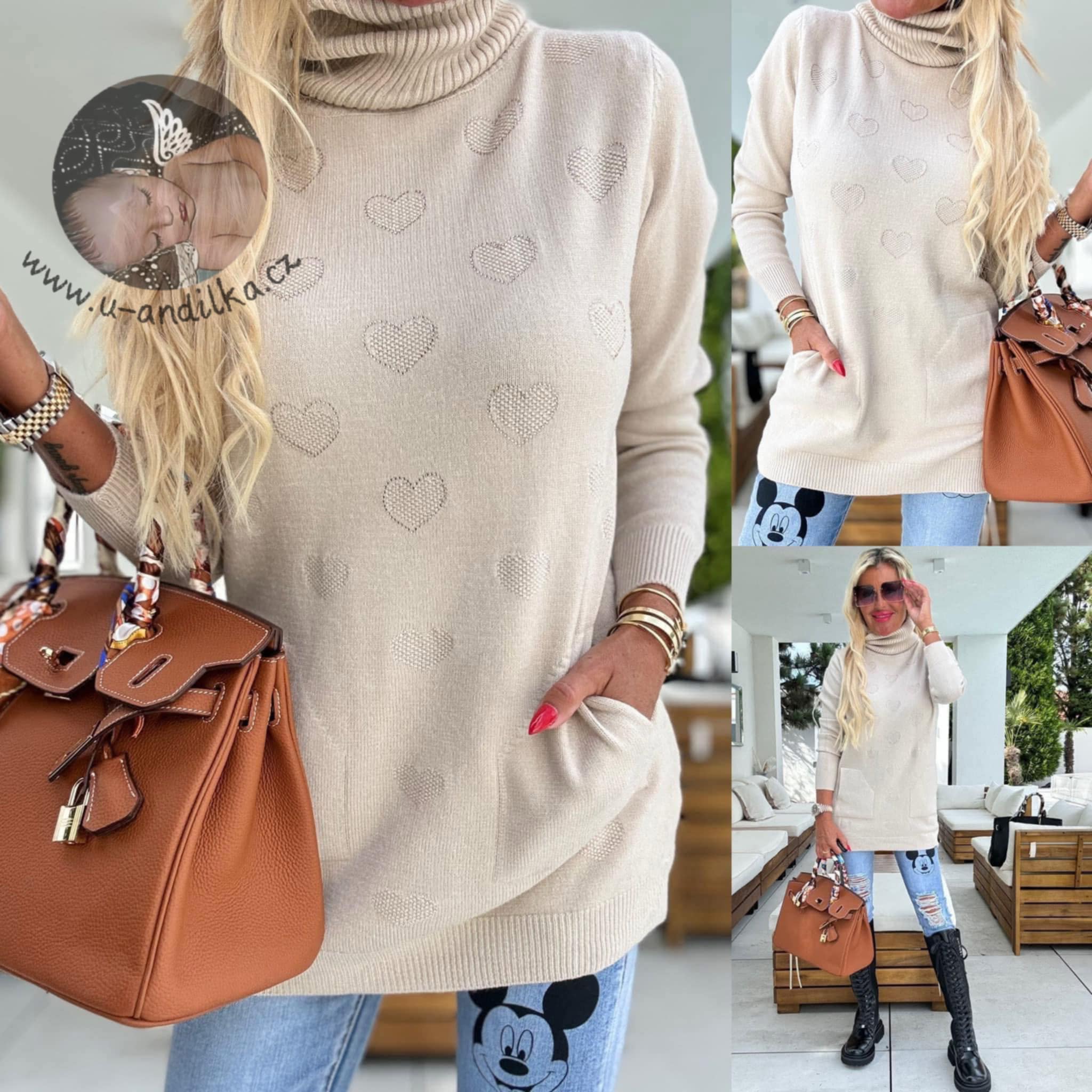 Obrázek Svetr se srdíčky
