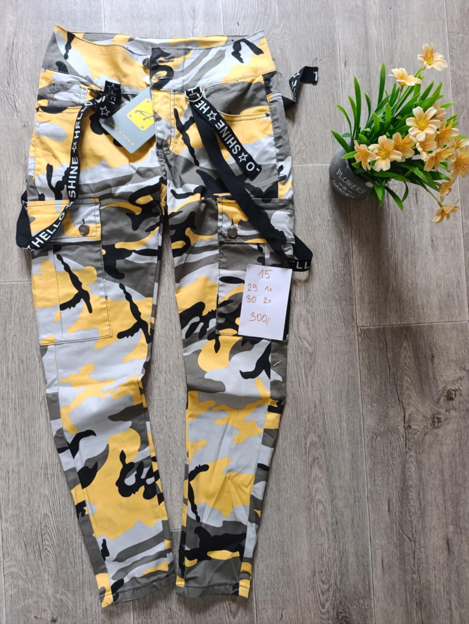 Obrázek Army džíny Yellow
