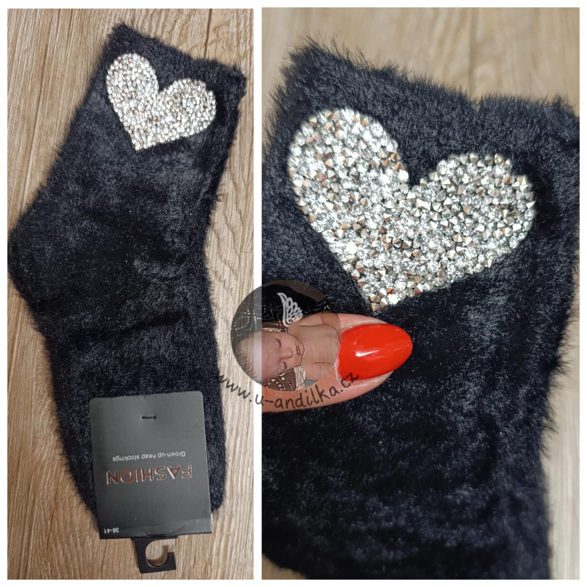 Obrázek Teploučké ponožky Silver
