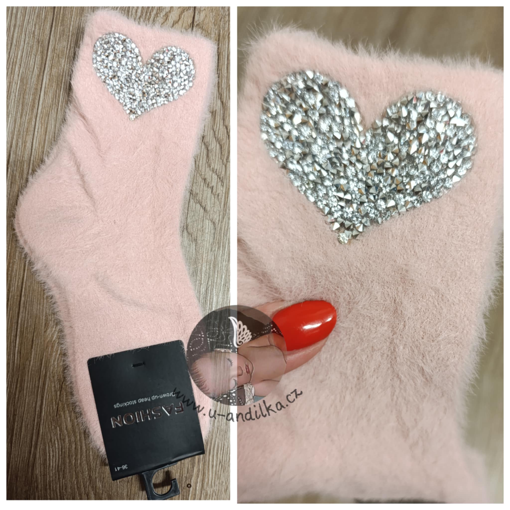 Obrázek Teploučké ponožky Silver
