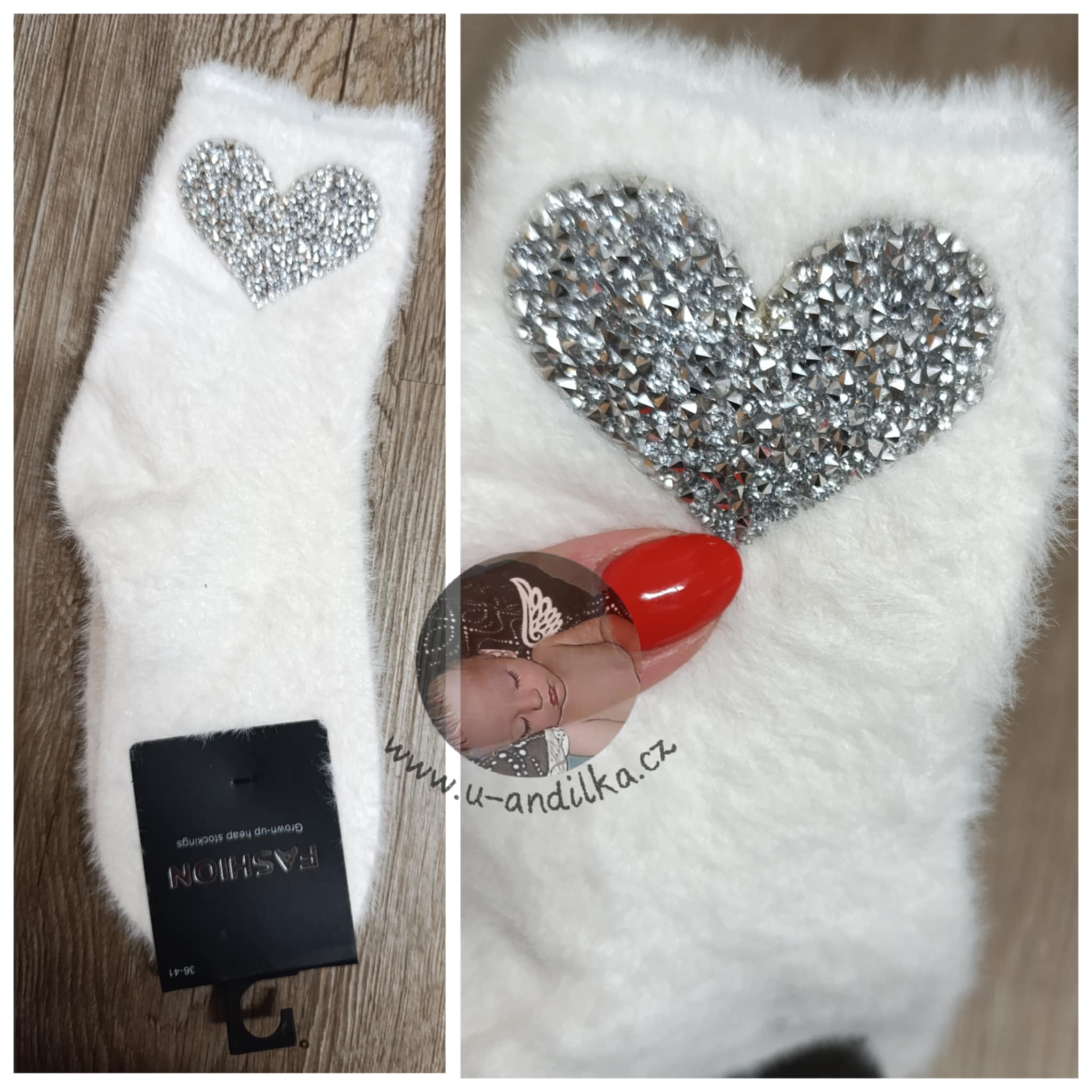 Obrázek Teploučké ponožky Silver
