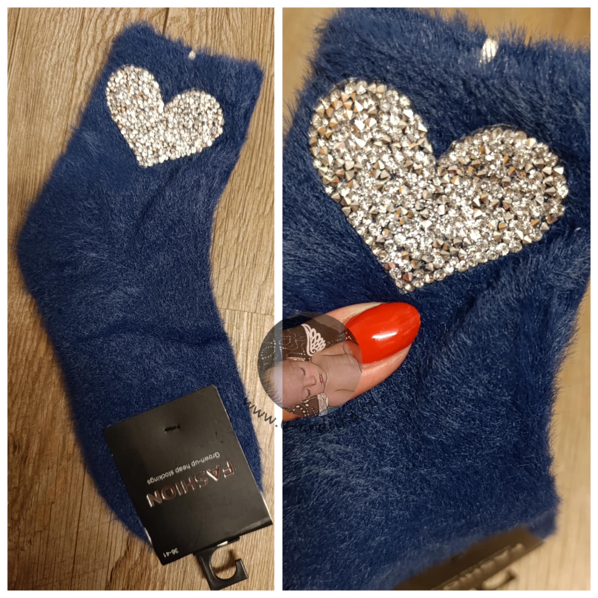 Obrázek Teploučké ponožky Silver
