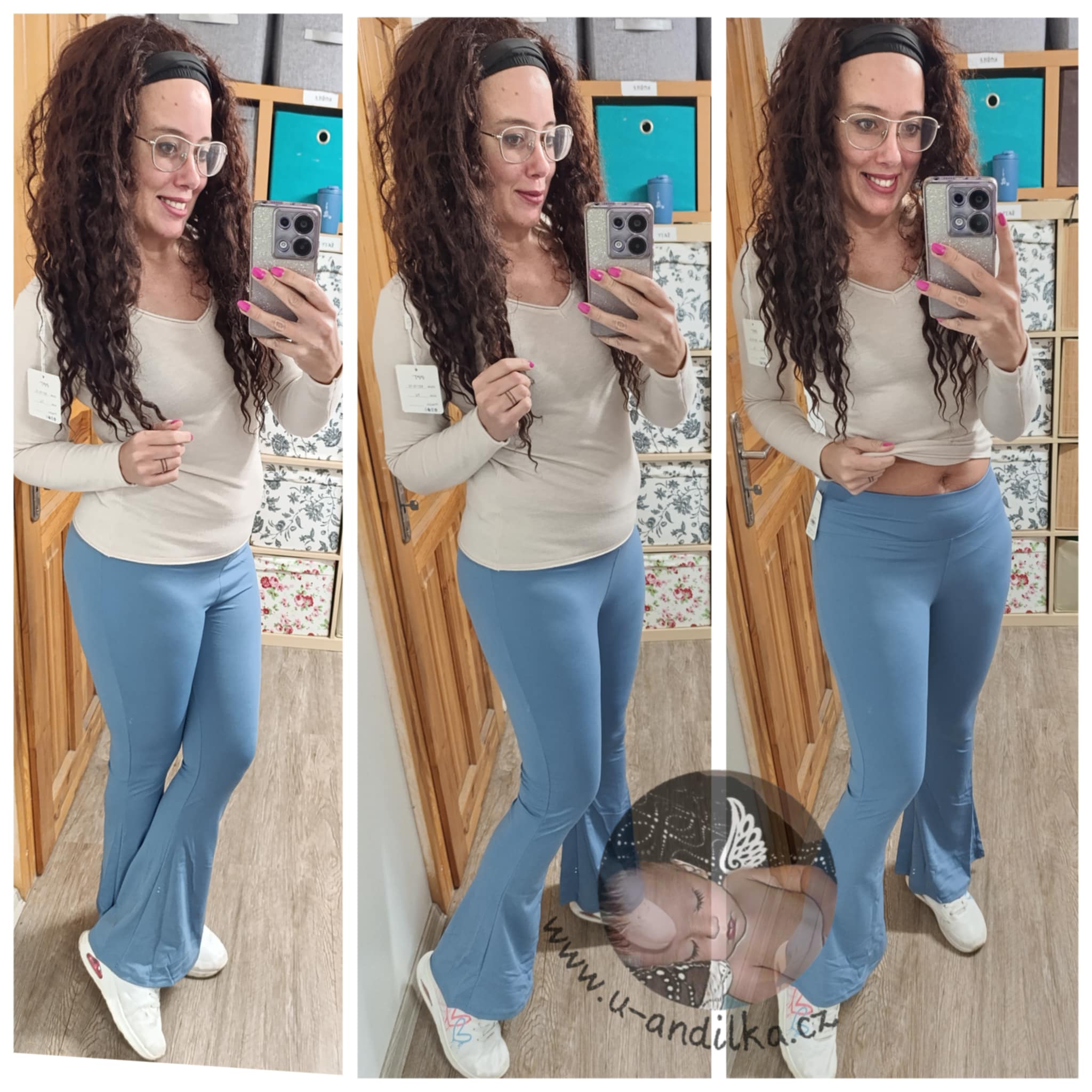 Obrázek Sportovní legíny do zvonu 
