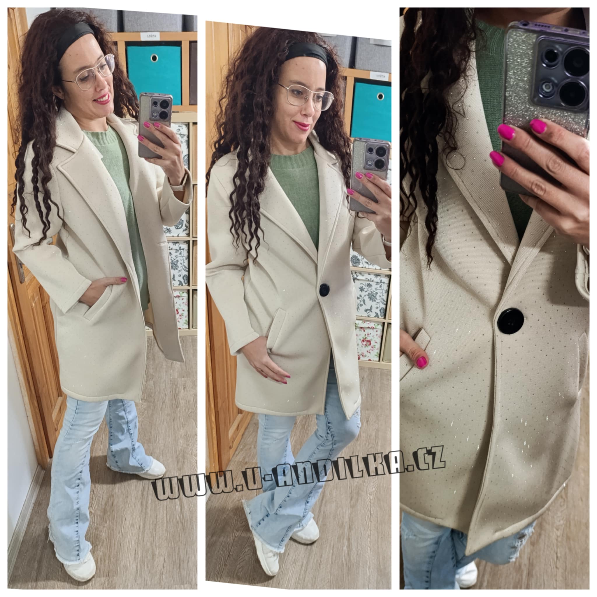 Obrázek Boží kabátek s kamínky
