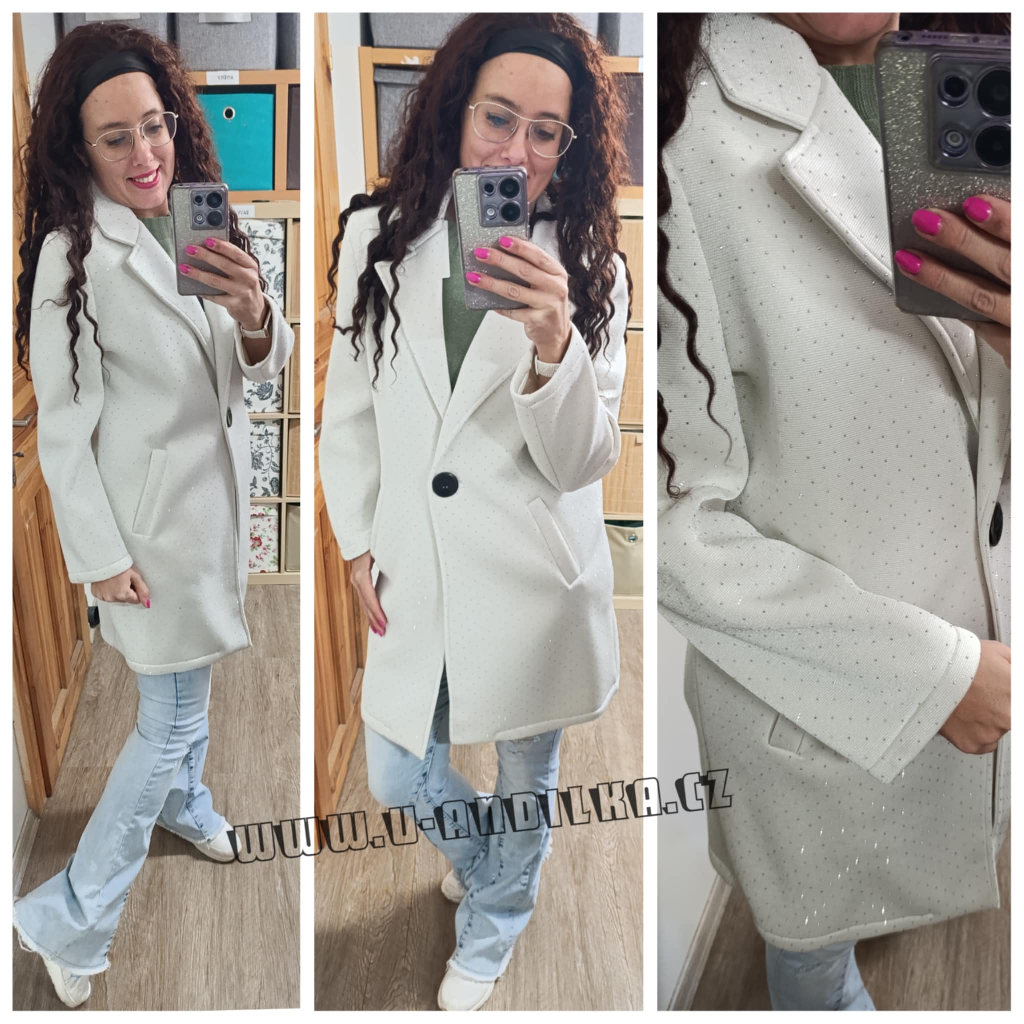 Obrázek Boží kabátek s kamínky
