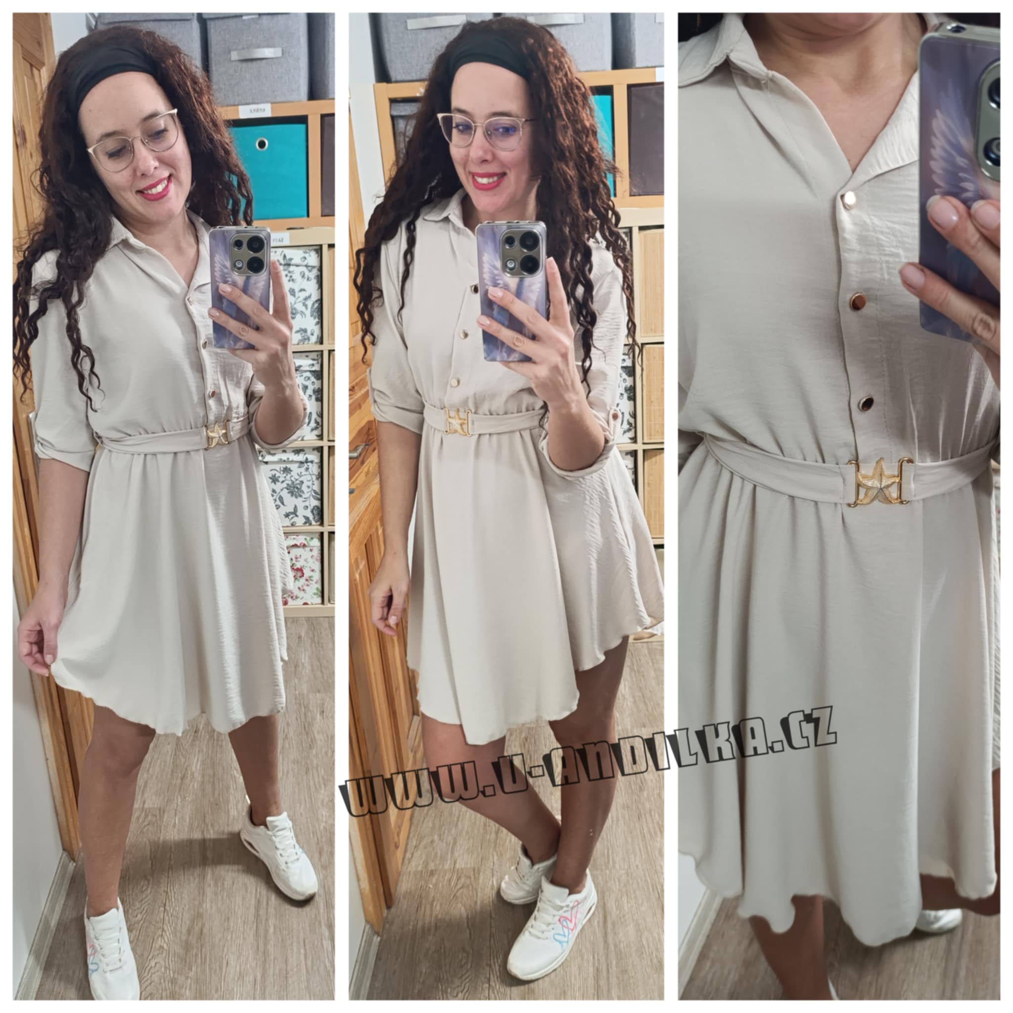 Obrázek Košilové šaty Hvězda
