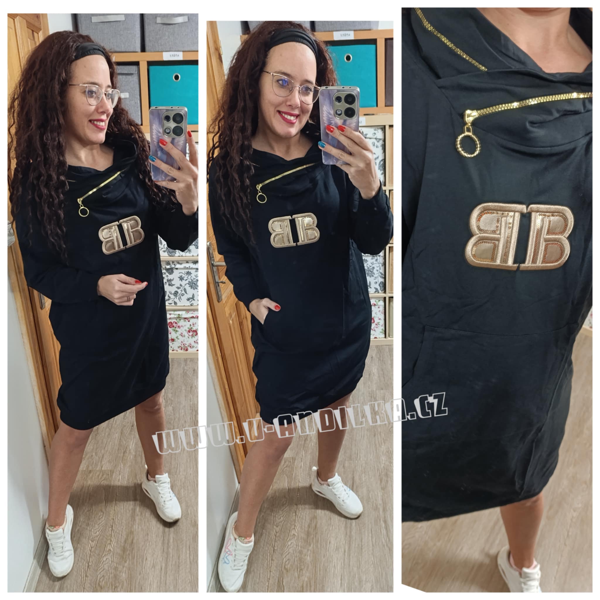 Obrázek Mikinová šatovka BB
