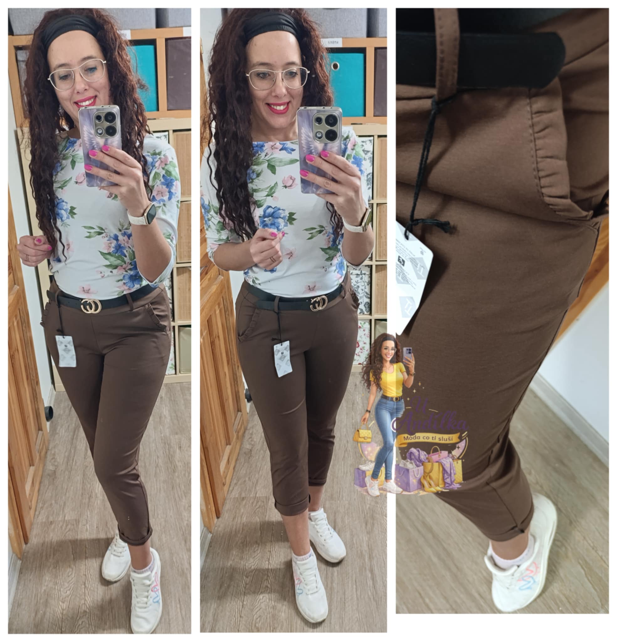 Obrázek Úžasné kalhoty s páskem
