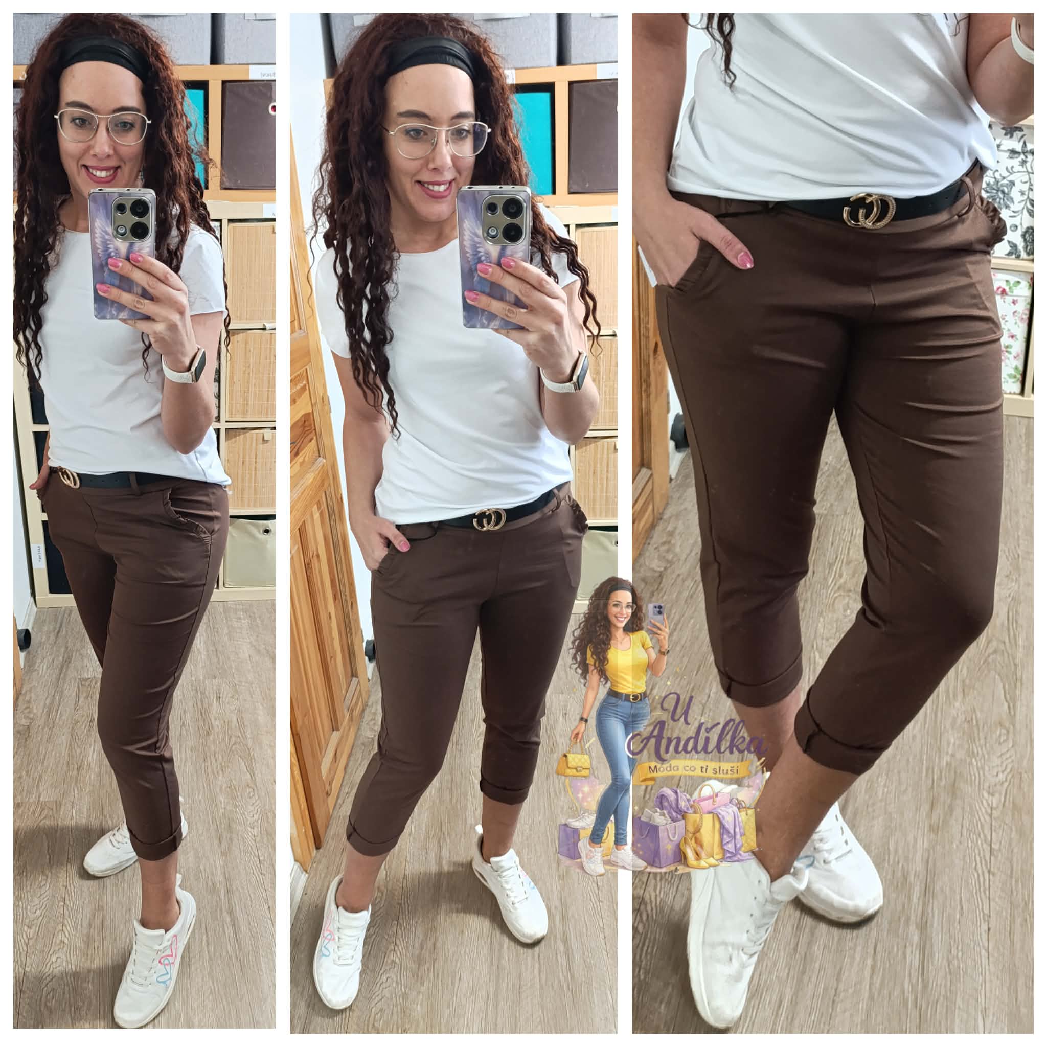 Obrázek Úžasné kalhoty s páskem
