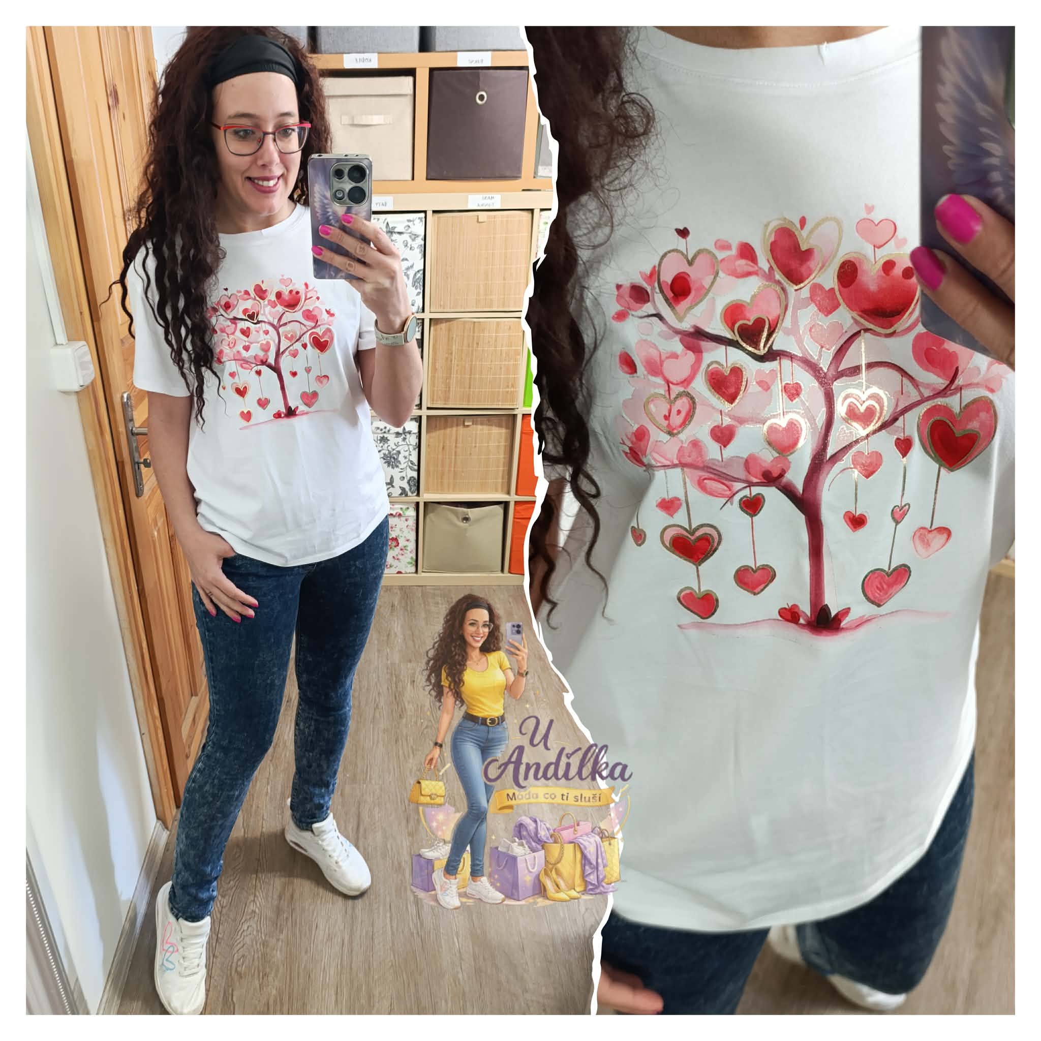 Obrázek Luxusní bavlněné triko Ertie
