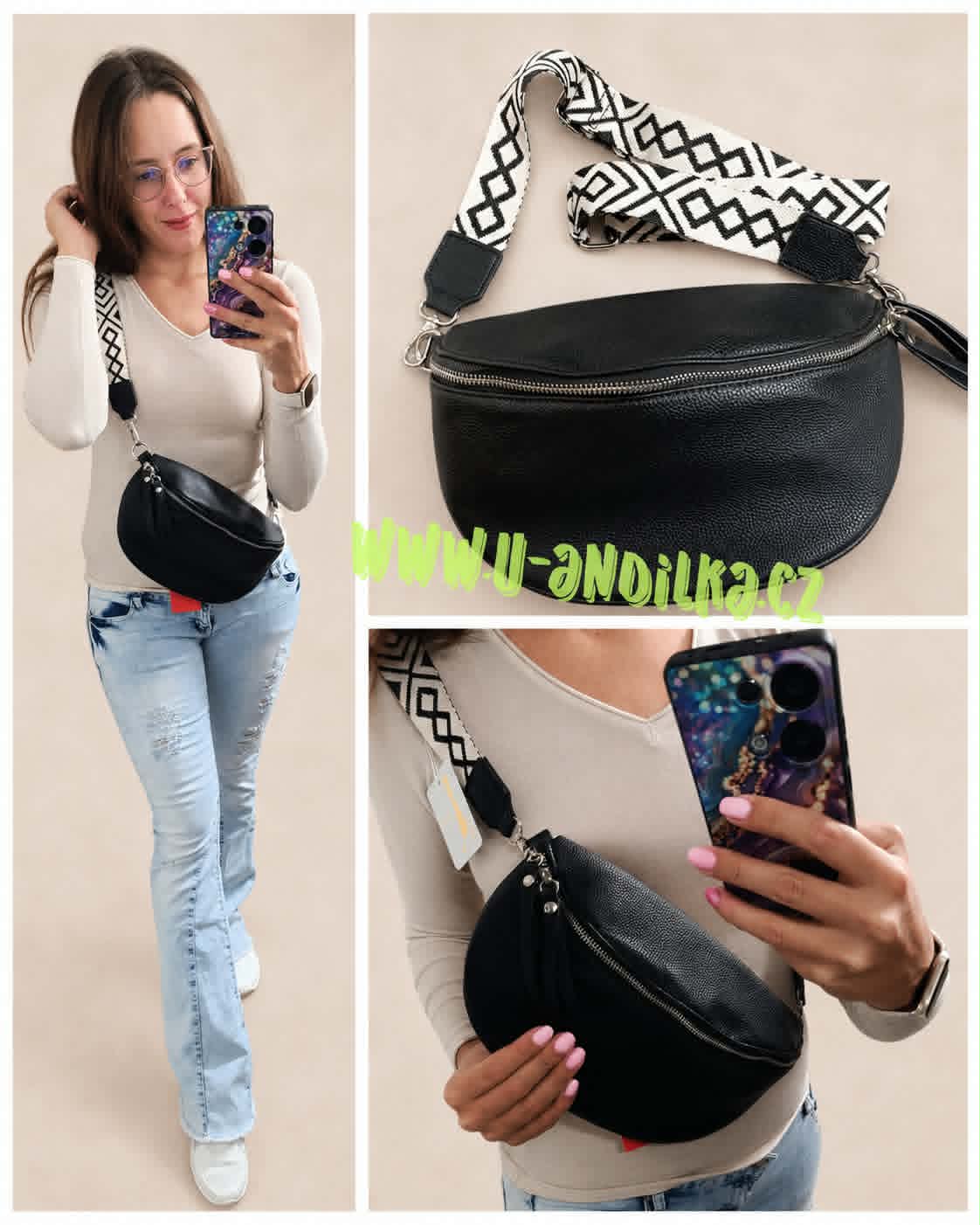 Obrázek  Luxusní crossbody Black
