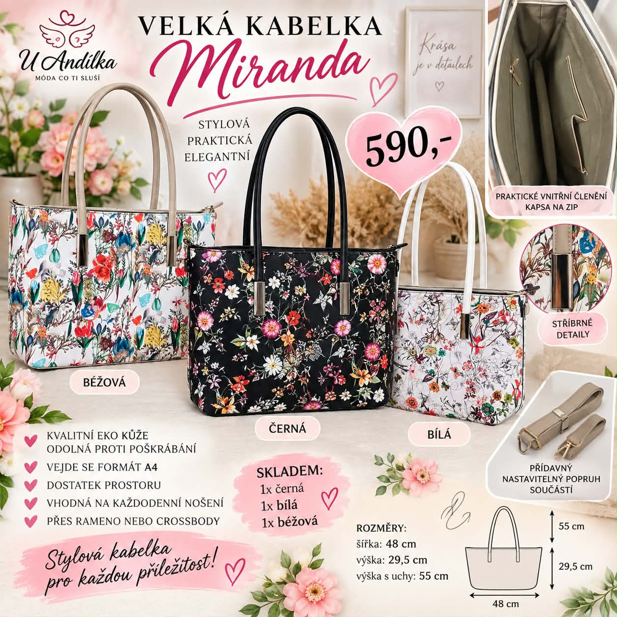 Obrázek Velká kabelka Miranda
