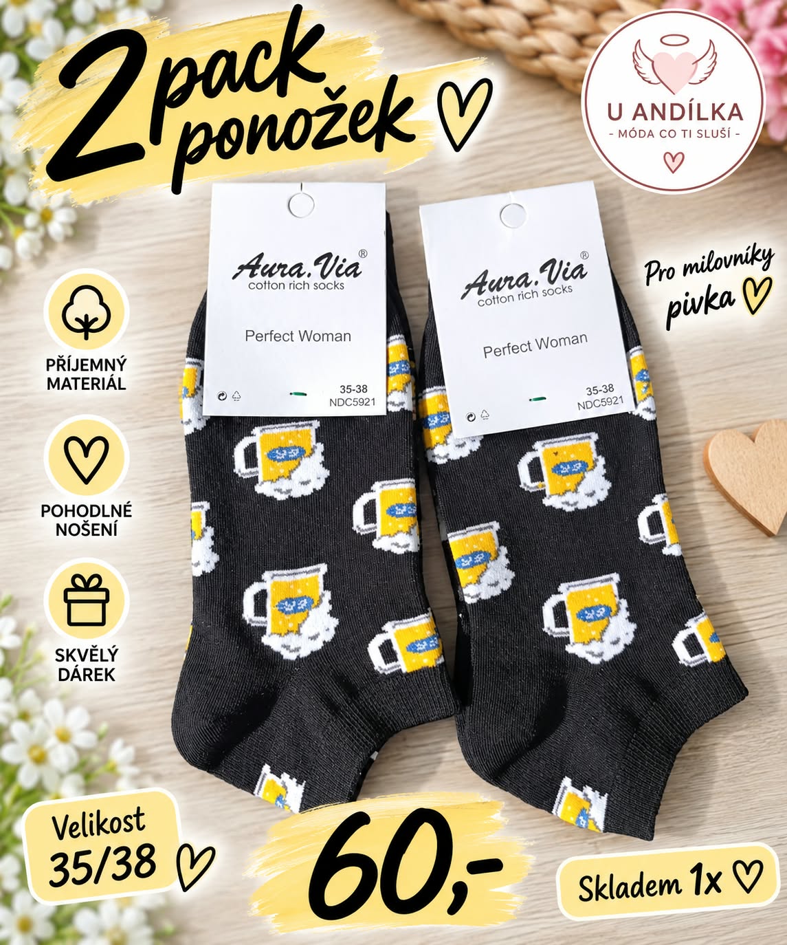 Obrázek 2pack ponožek
